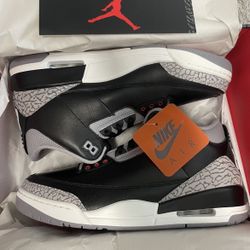 Air Jordan 3 Black Cement (2024)