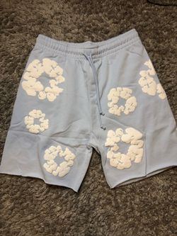 Denim tear shorts