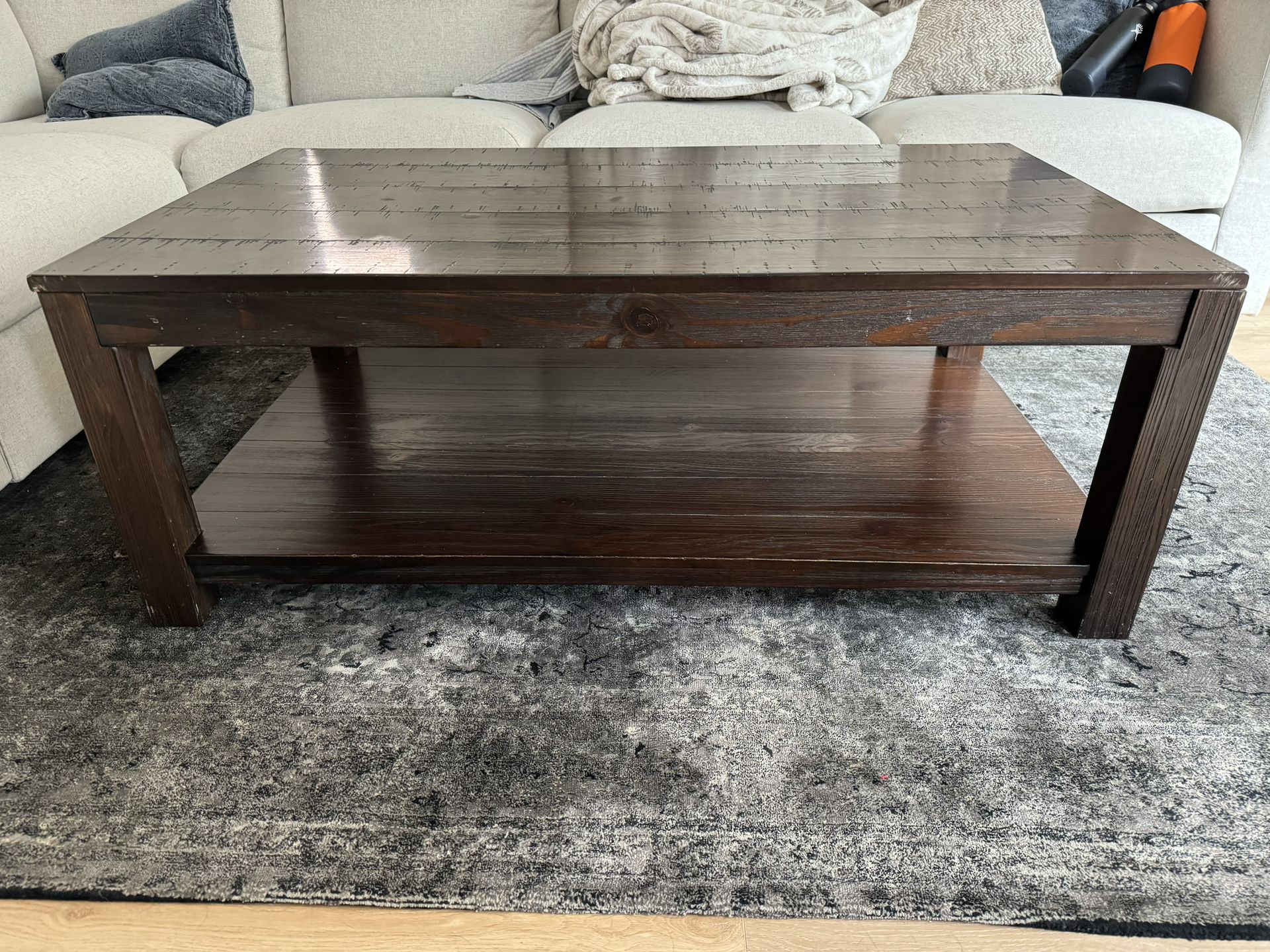 Coffee Table 48”x27.5” Good Condition