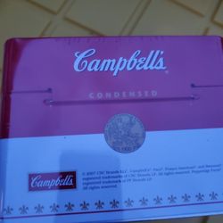 Campbell's  Soup Recipe Box And Recipe Cards  New