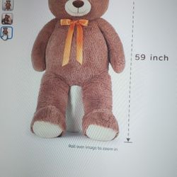 Giant Teddy Bear 5'