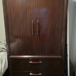 Wood Armoire