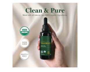 Global Healing Organic Valerian Root Extract Liquid Supplement