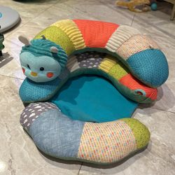 Tummy Time Caterpillar Pillow