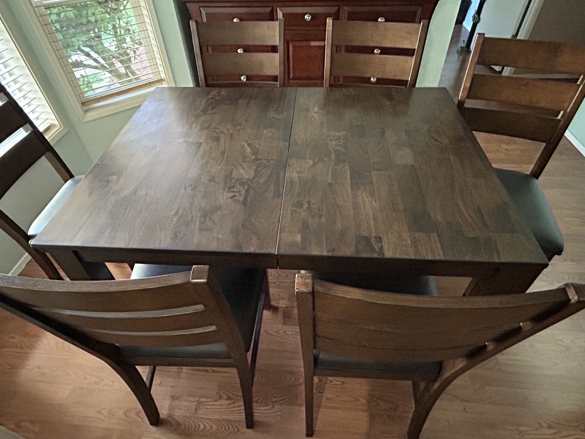 Dining Table And Six Chairs