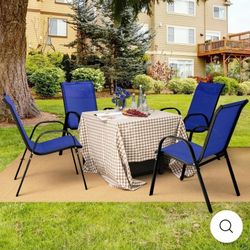 Giantex Set of 4 Patio Chairs