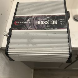 Taramps Bass 3K 3000 Watts RMS Car Audio Amplifier 1 Ohm