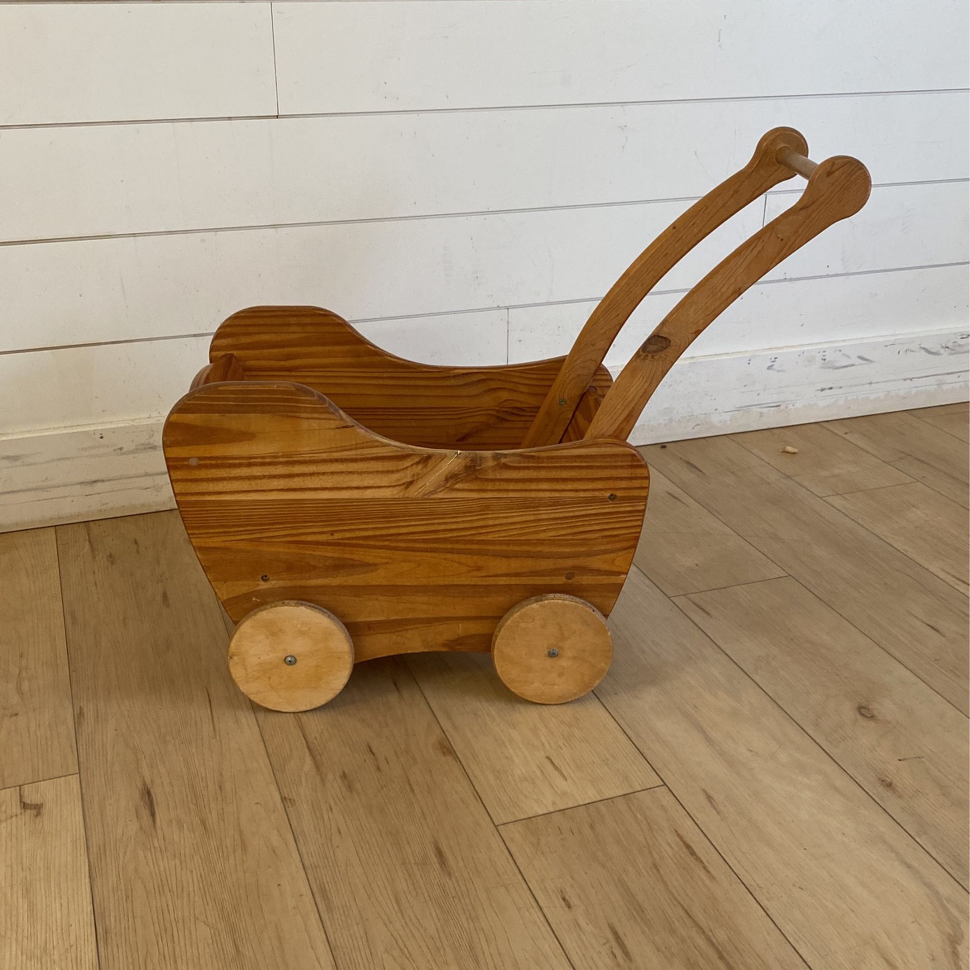 Wooden Play Stroller 