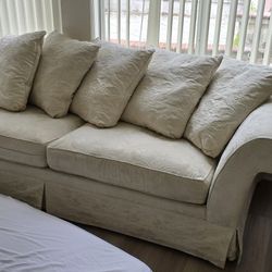 Luxurious Patterned Sofa