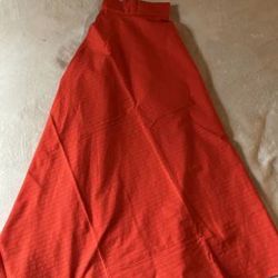 Women's sz M UNIQLO Orange Skirt *New