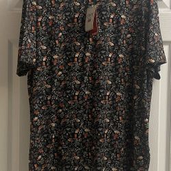 Brand New Chaps Men’s Multi Color Polo Shirt Size Large 