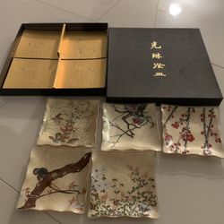 VINTAGE Candy dishes, decorative plates