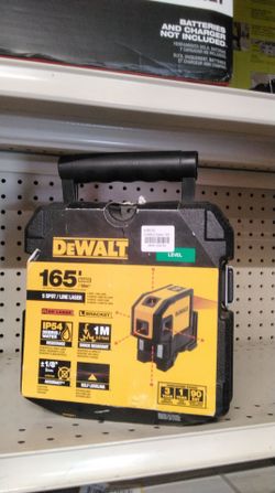 DEWALT 165' RANGE/50m* 5 SPOT/ LINE LASER