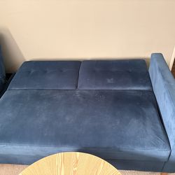 Small couch with chaise