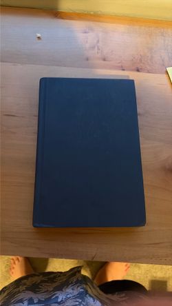 Navy Blue Hardcover Book