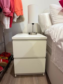 MOVING SALE: 2 ikea side tables