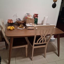 Real Wood Dining set