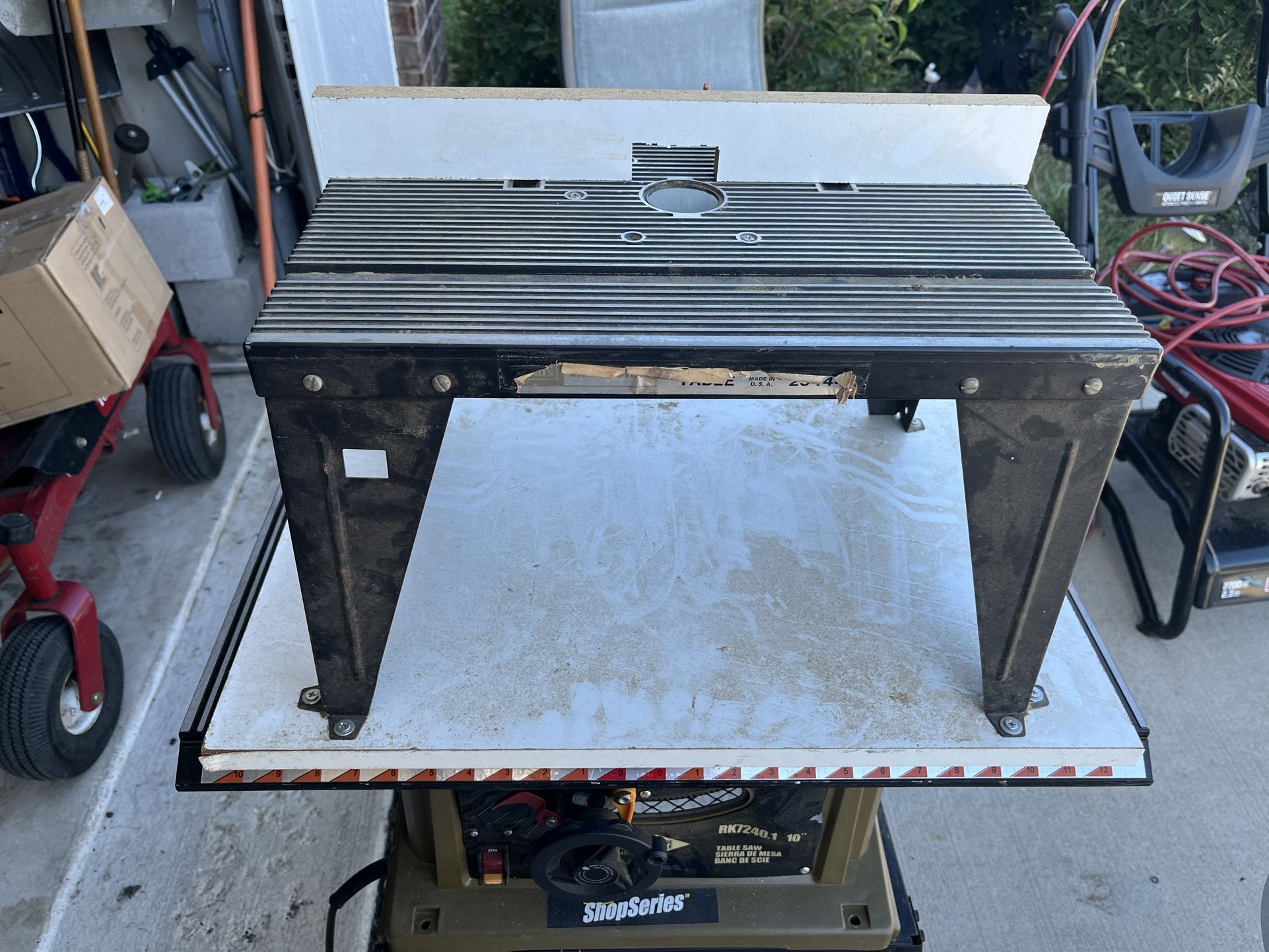 Router Table 