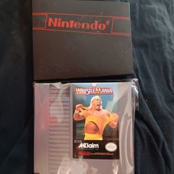 Vintage Mint From 1985 Nintendo WrestleMania Game