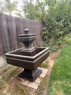 Tiered Outdoor Fountain