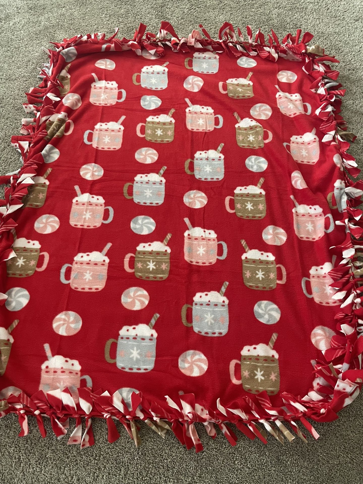 Hot Chocolate Fleece Blanket