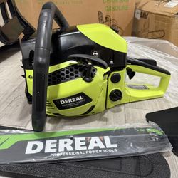 62CC Chainsaw Saw Gas Powered 20" Chain Saws Cordless Petrol Saw Handheld Chainsaw for Cutting Wood Trees Branches(6220C)