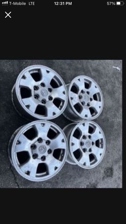 4 —— 16x7 6x5.5 6x139.7 Stock 4runner Tacoma Tundra Yukon Tahoe Wheels Rims 16 Inch!!!!!!!!!!!