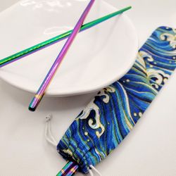 Chopsticks! Stainless Steel w/Free Bag