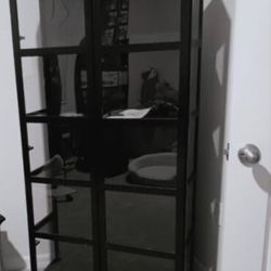 Lighted Display Cabinet W/motion 4shelves 