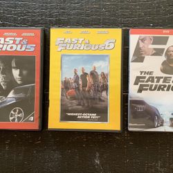 Fast & Furious DVD’s