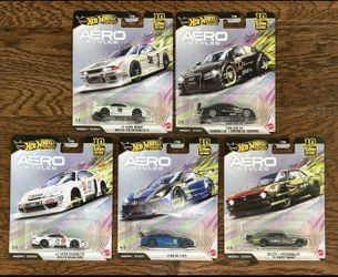 Hot Wheels Aero Styles Premium Set