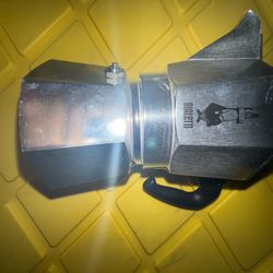 Bialetti Moka Express 6-Cup Espresso Moka Pot Aluminum Silver/Black 8.8 oz