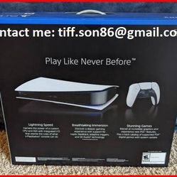 PS5 Brand New Factory Sealed!