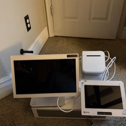 Clover Station Duo C505 Terminal And Duo Display S505 And Receipt Printer