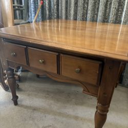 Square Coffee Table With Drawer