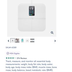 Aura  Full Body Analysis Scale (Retail 199.99) Yours $85😱