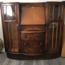 Antique Curio Desk