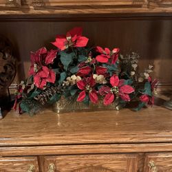 Christmas decoration, red color
