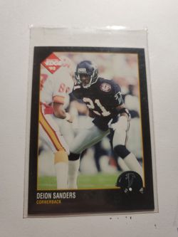 DEION SANDERS,  1992 Collectors Edge.