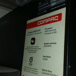 Used Compaq CQ2014 Desktop Computer with Windows 7