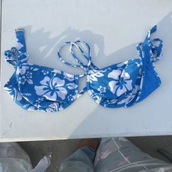 Blue Flower Bikini 