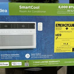 New in box 8.000   window Air Conditioner