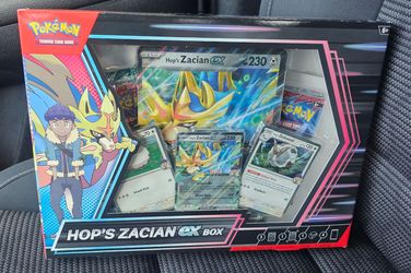 Pokemon  Hop's Zacian EX Box