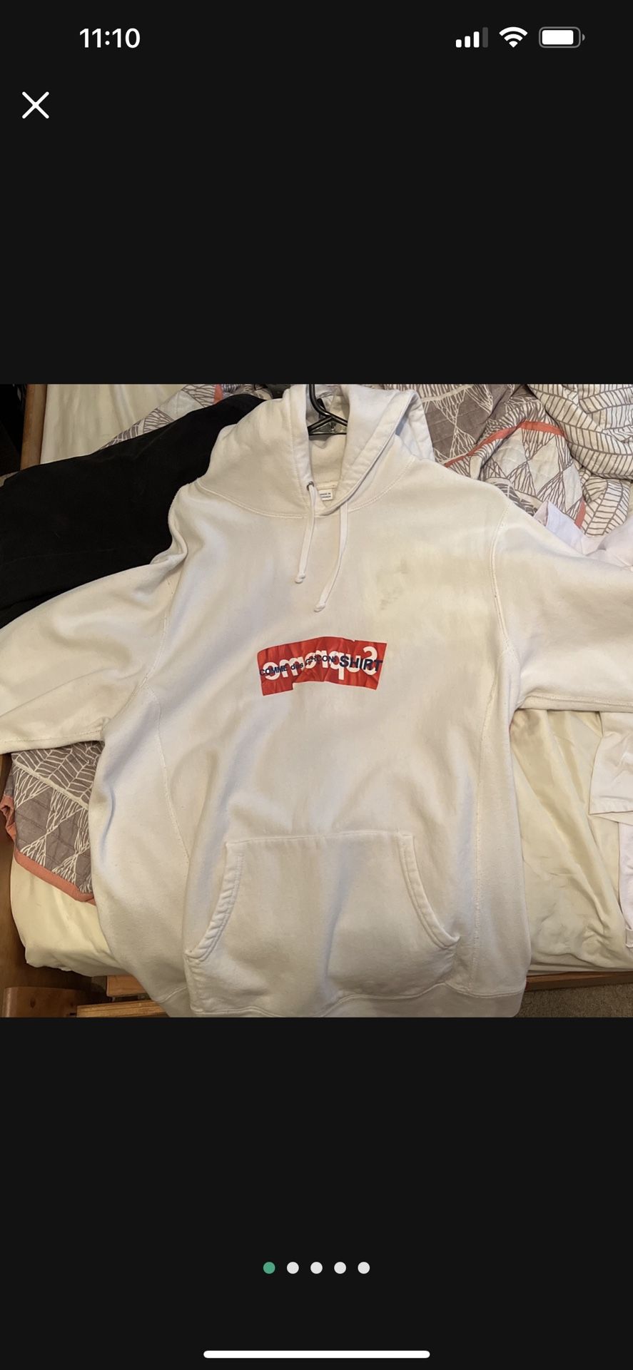 Supreme Comme Des Garçons Hoodie