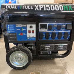 Duro Max Xp 15000 HX -12,000 Watt 670cc Electric Start Duel Fuel Portable Generator 