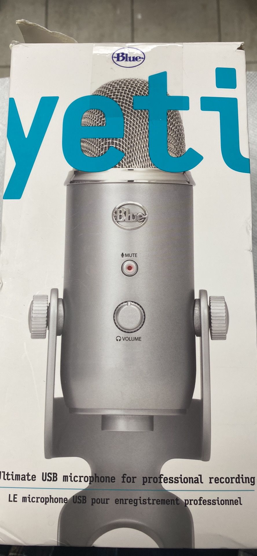 Yeti Blue Mic New #1012005-11