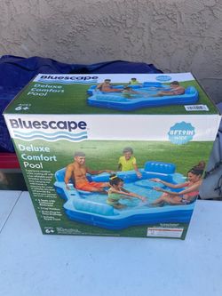 Bluescape Deluxe Comfort Inflatable Family Swimming