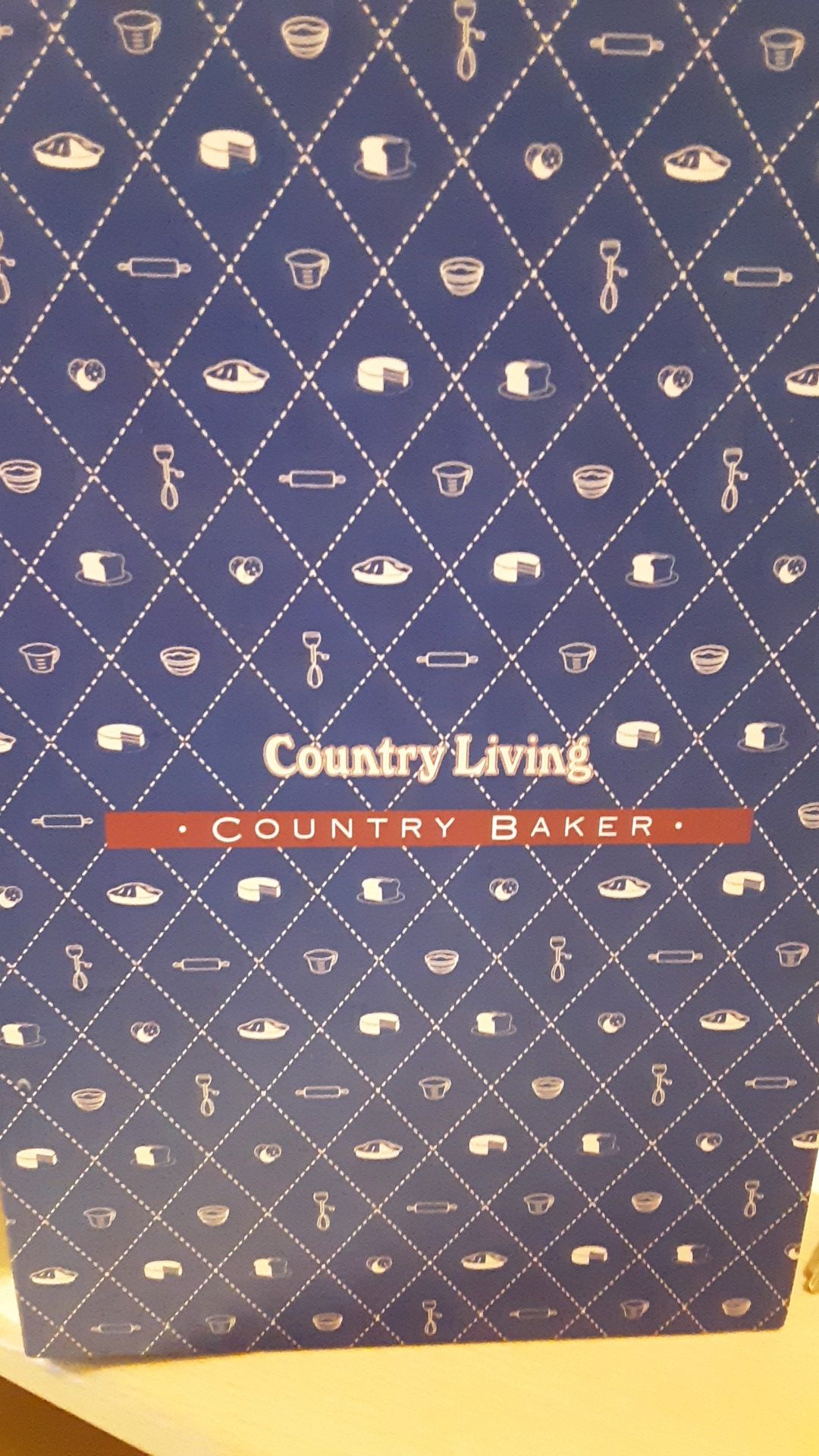 1993 Country Living Country Baker books