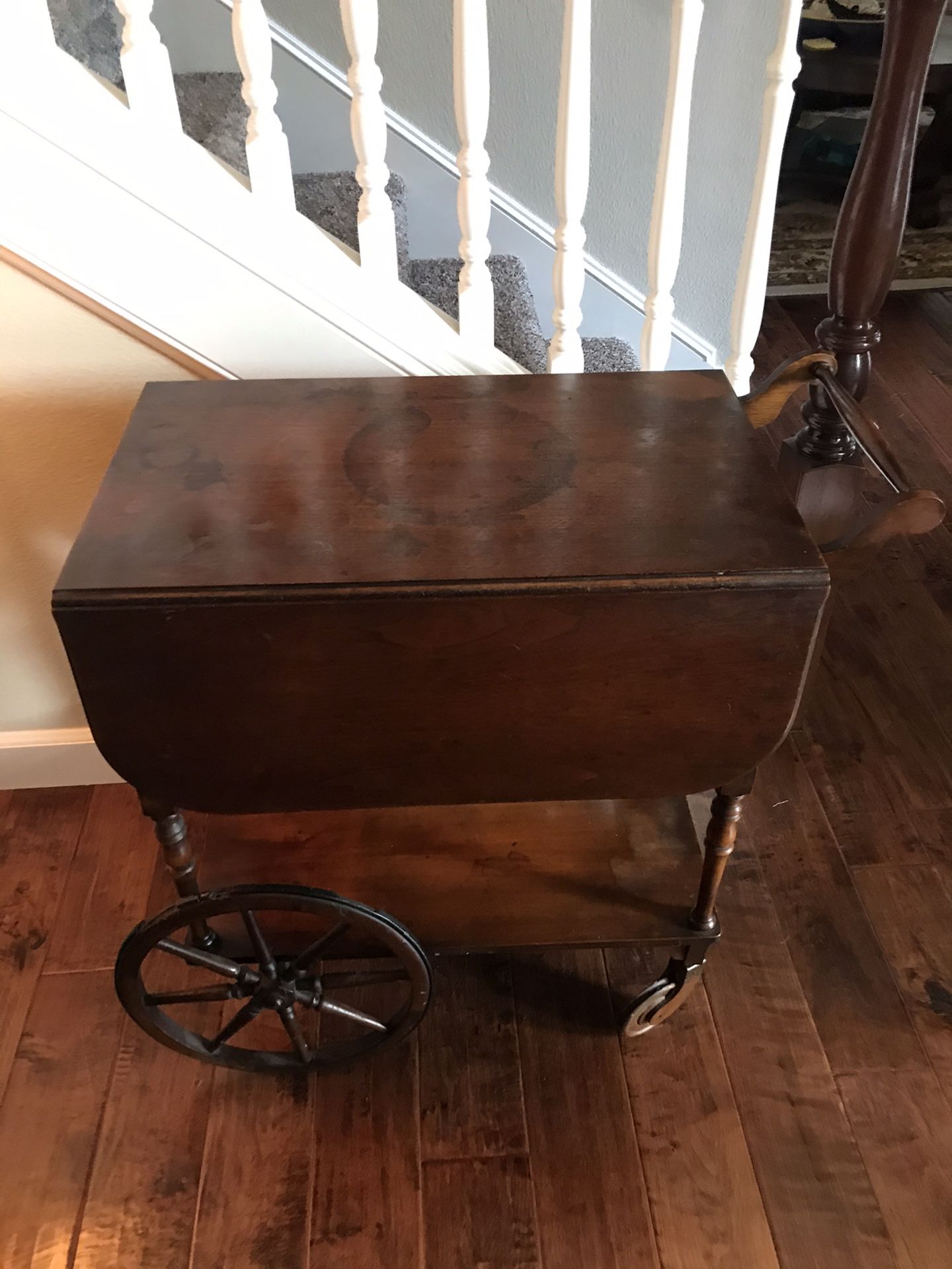 Antique tea cart (great great grandmas)