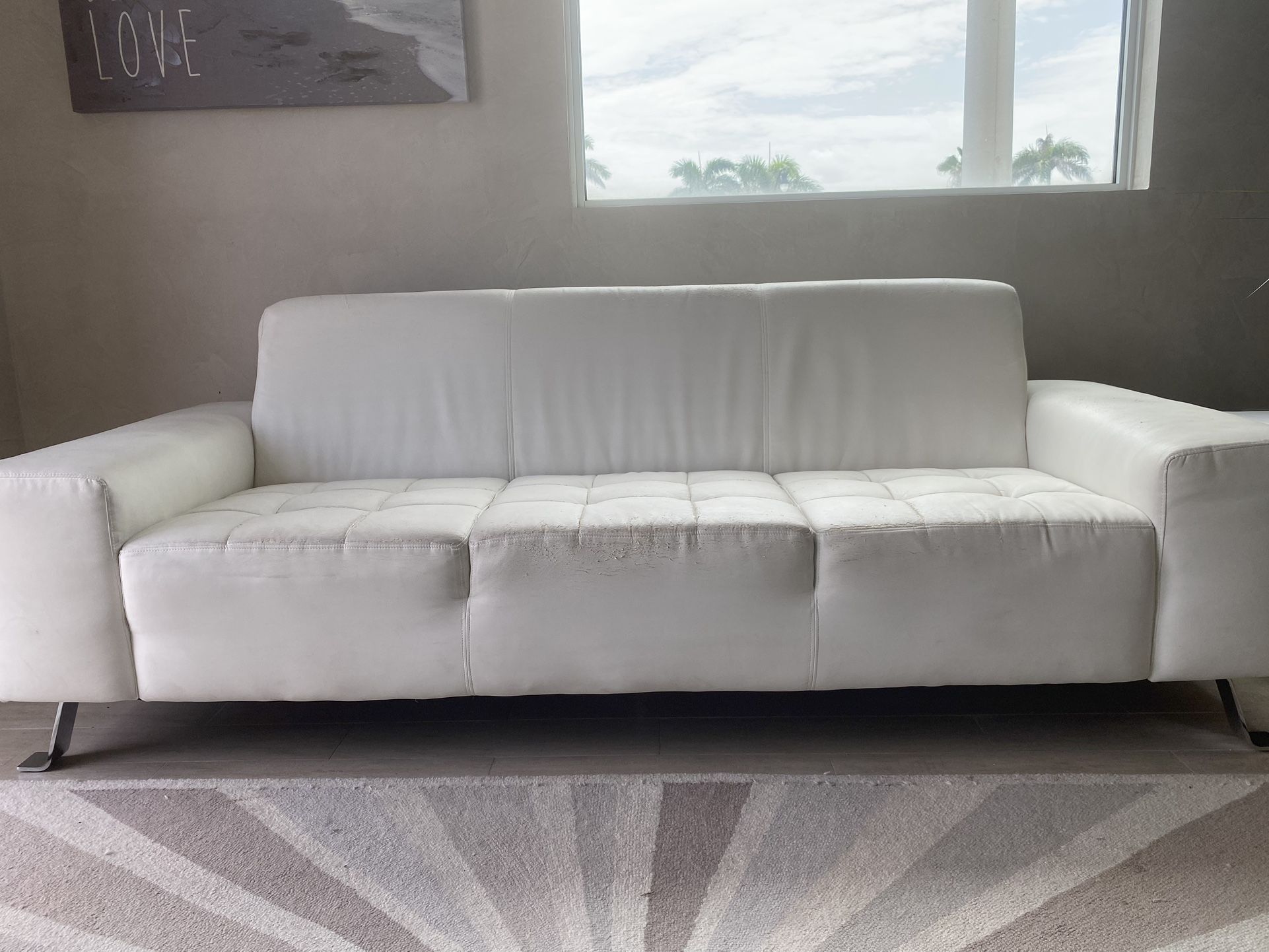 White Modern Sofa